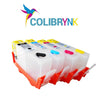 HP670R  (BK,M,Y,C) CARTUCHOS RELLENABLES PARA HP