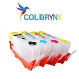 HP670R  (BK,M,Y,C) CARTUCHOS RELLENABLES PARA HP