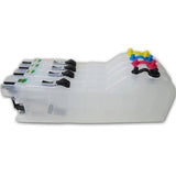 Cartucho Recargable Autoreseteable BROTHER LC 203 LC 103 largo con CHIP